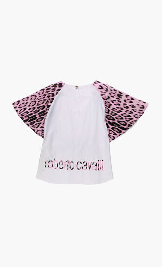 Leopard Print Popeline Shirt