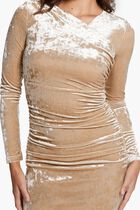 Ls Tess Velvet Dress