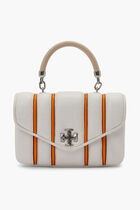 KIRA BOMBE STRIPE MINI TOP-HANDLE BAG