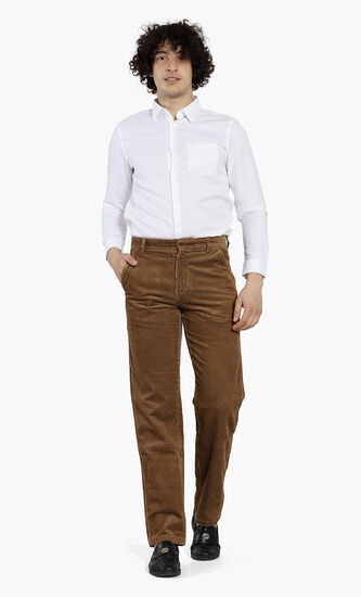 Lacoste L!VE Standard Fit Corduroy Pants