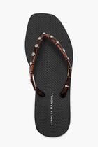 TARYN CRYSTAL JELLY FLIP FLOP