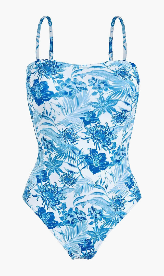 Tahiti Flowers One Piece Swimsuit