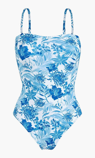 Tahiti Flowers One Piece Swimsuit