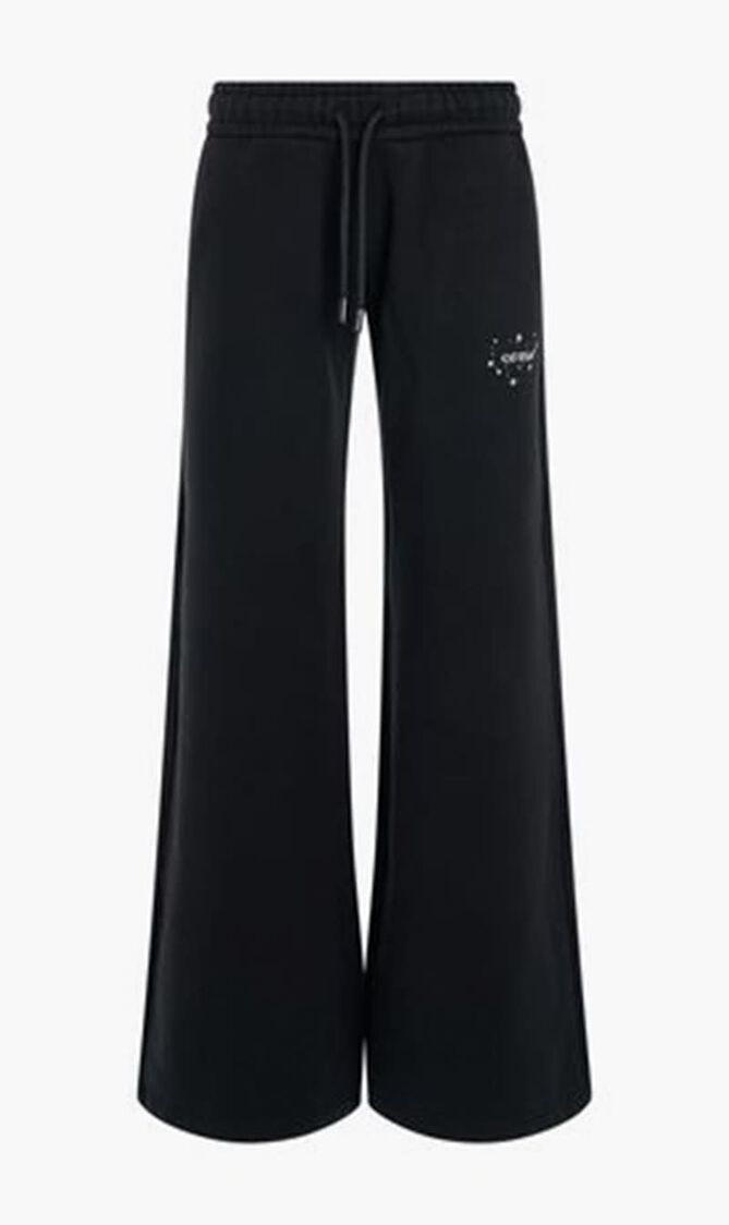 BLING STARS ARROW SWEATPANT BLACK WHITE