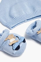 Vespa Bunny Hat and Booties Set Vespa Bunny Hat and Booties Set