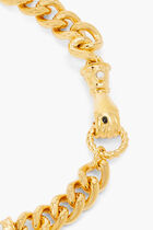 HARRIS REED BLACK ONYX AND WHITE PEARL BRACELET