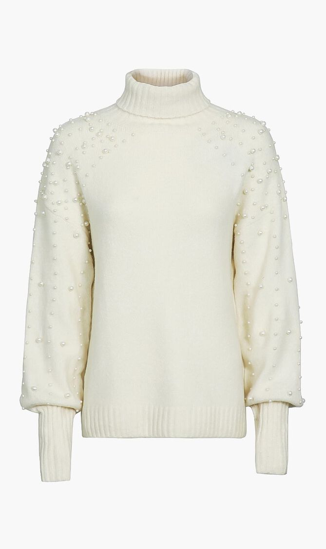 Pearl Embellished Sweater