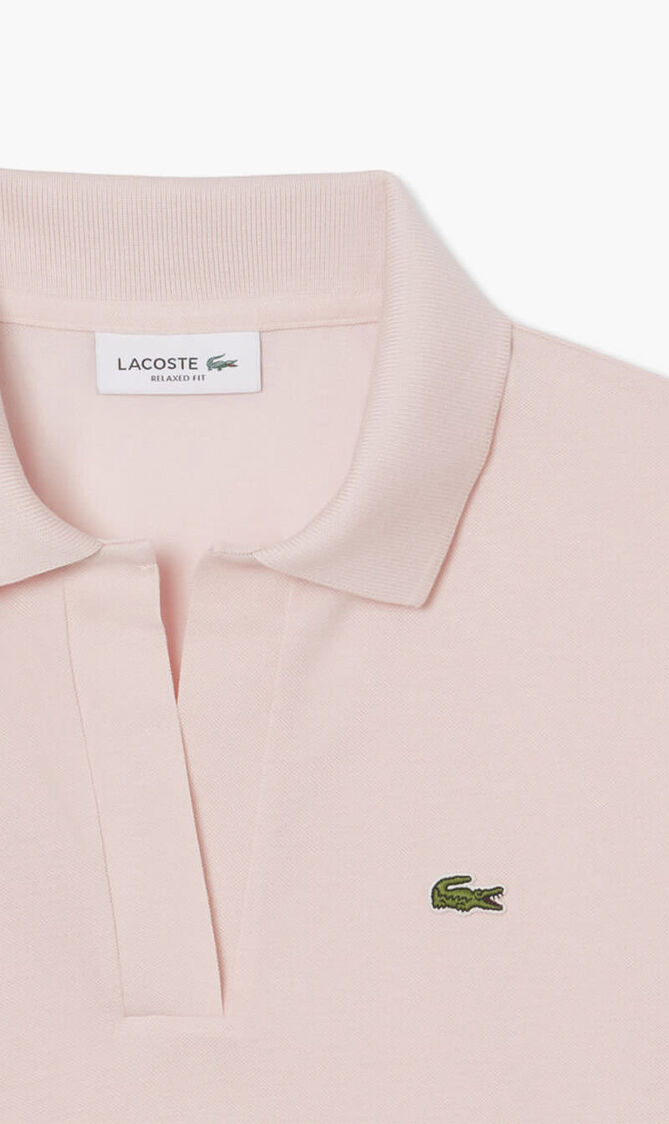 Relaxed Fit Fluid Pique Polo Shirt