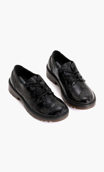 Casey Printed Leather Derby