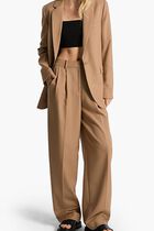 Pleated Wide Leg Pants