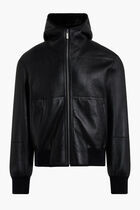 WAVY SHEARLING LEATHER-FUR