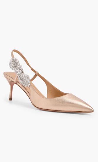 VERY BOW TIE CRYSTAL PUMP 65