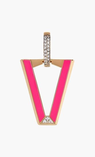 Uali Fucsia (Single Earring)