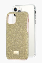 High Smartphone Case With Bumper, Iphone&reg; 11 Pro, Gold Tone