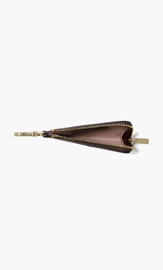Jet Set Polka Dot Signature Logo Dual Pouch Wristlet