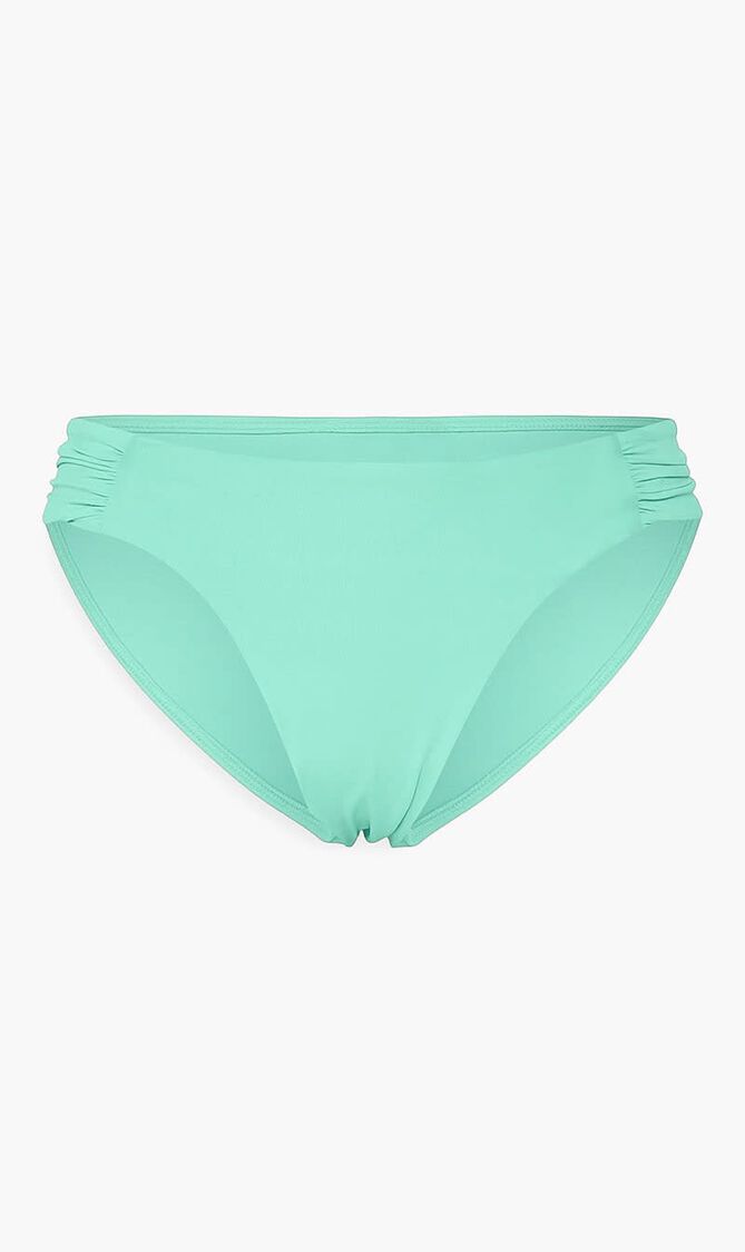 High Leg Ruched Side Bikini Bottom