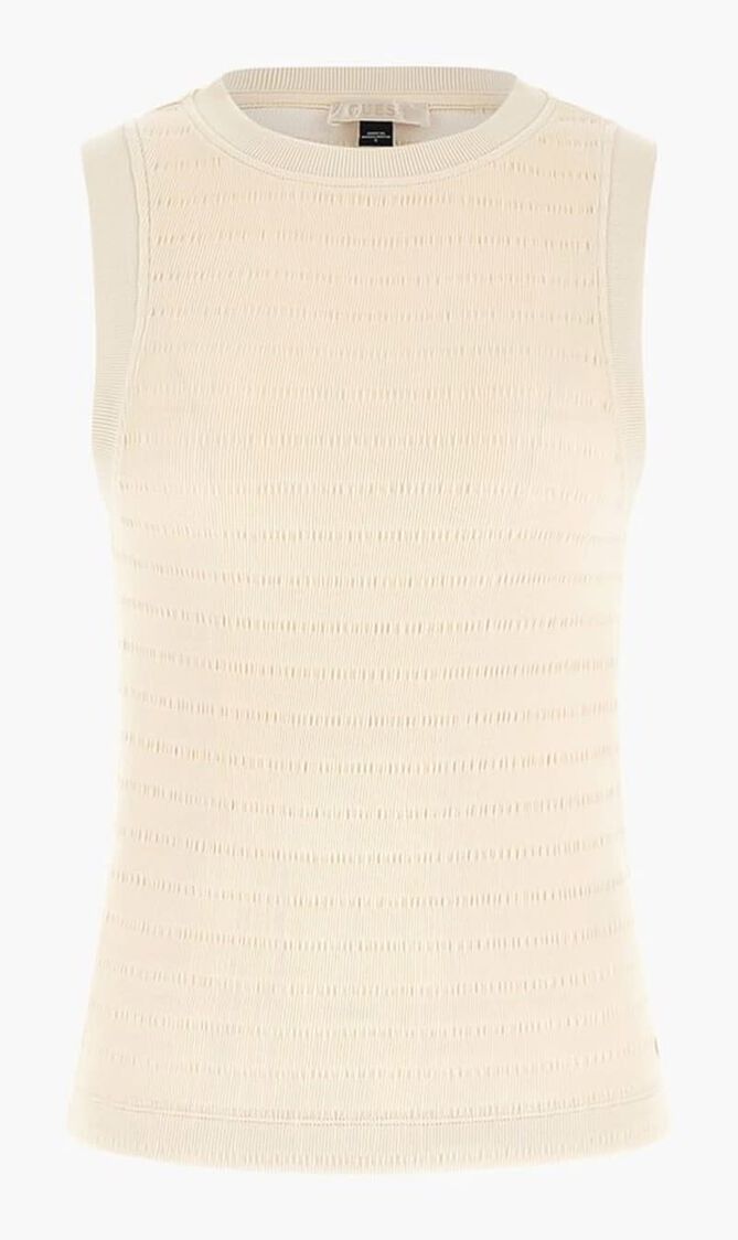 Denisa Striped Jersey Top