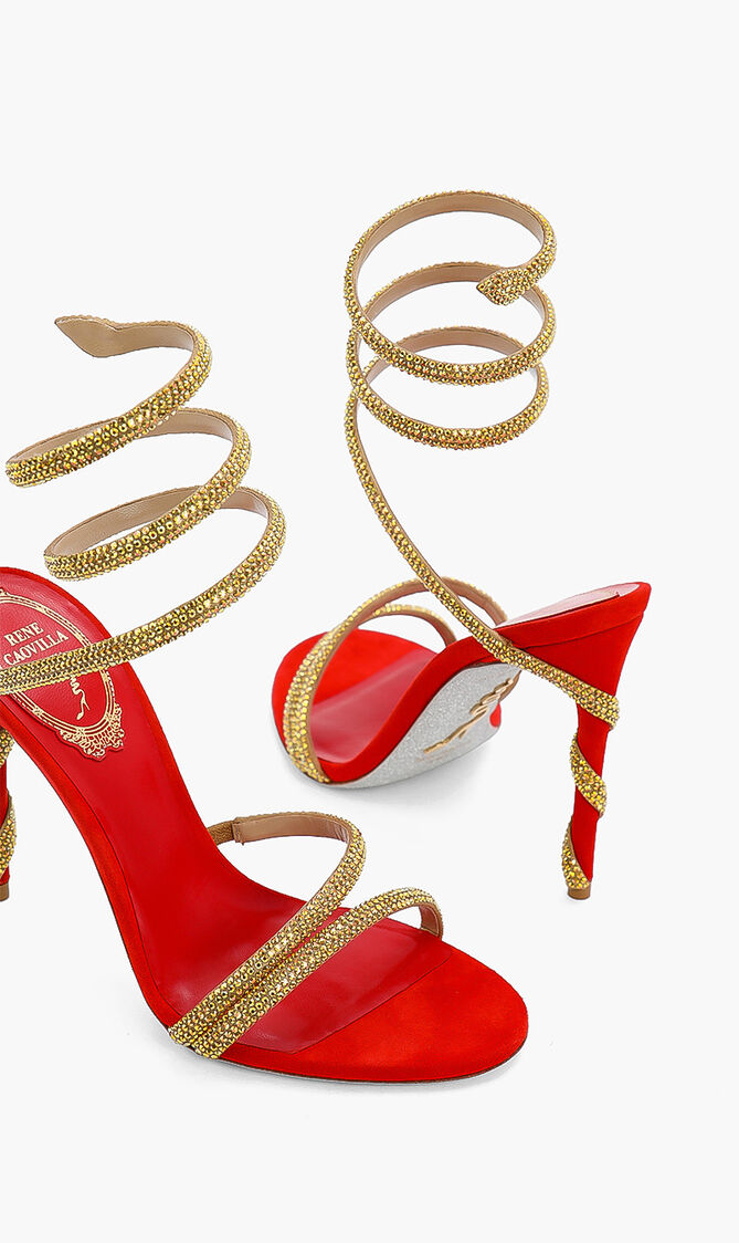 Sunshine Strass Heels