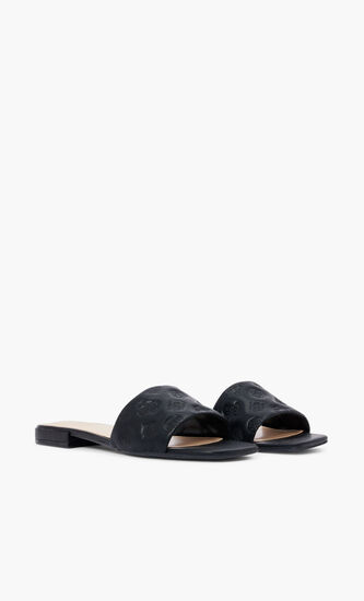 TASK PEONY DEBOSSED MULES