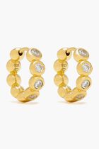 Tennis Small Hoop Earrings