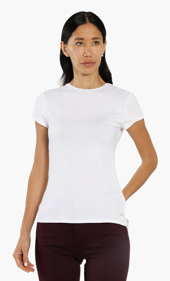Calmin Plain Fitted T-Shirt