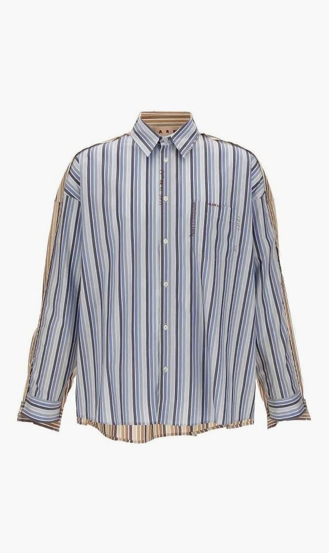 Unfinished Striped Shirt