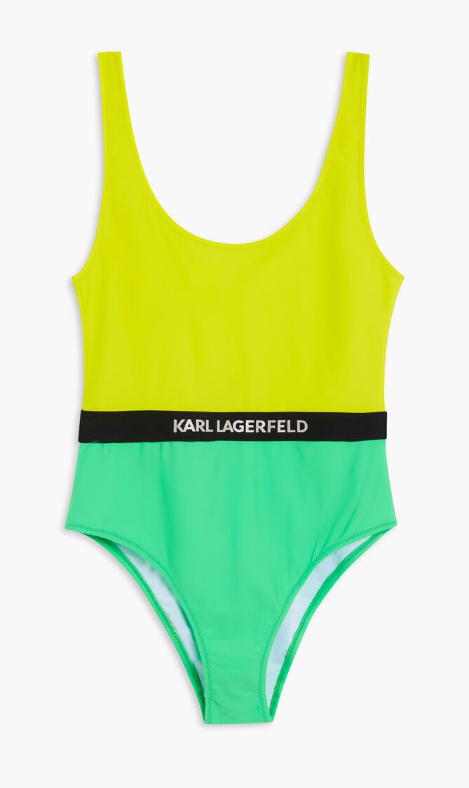 Colour Block Swimsuit
