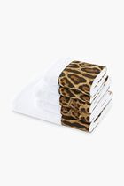 DGA LEOPARD 5 PIECES BATH TOWELS SET