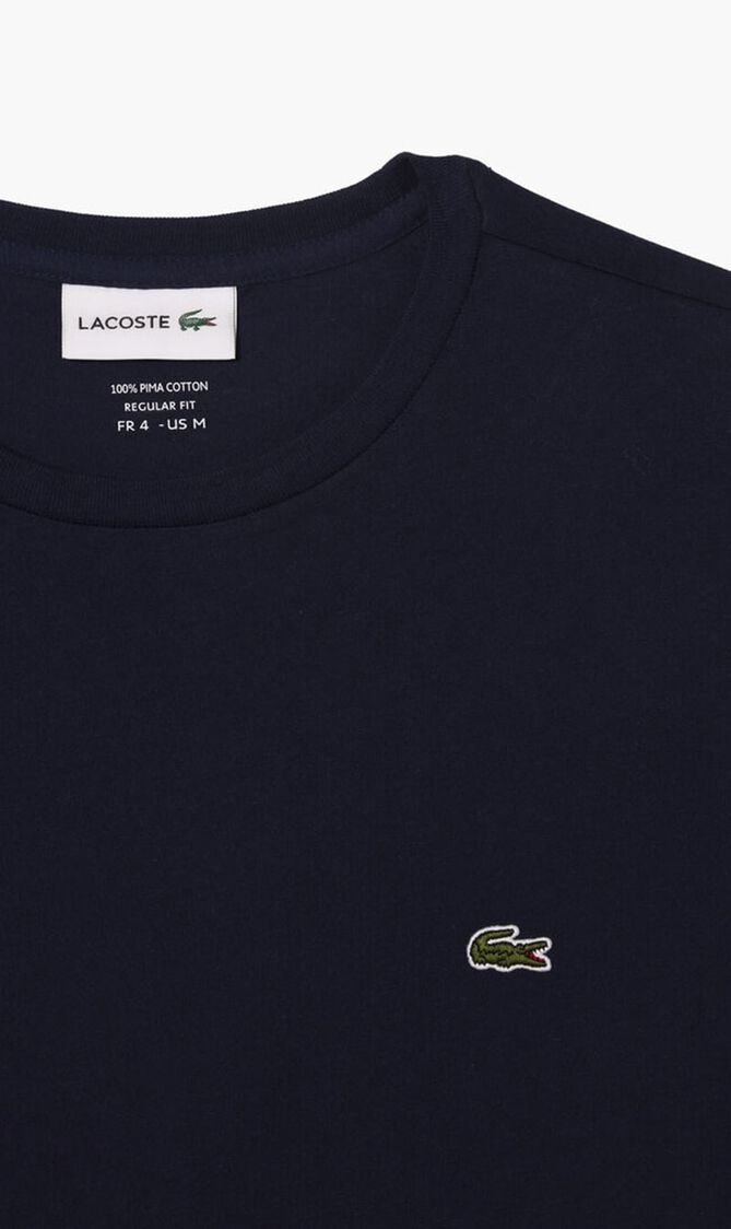 Men'S Crew Neck Pima Cotton Jersey T-Shirt