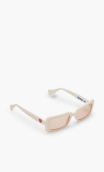 IVORY / BROWN/INJECTED/RECTANGULAR/FULL RIM/-U