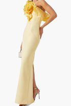 Lulu One Shoulder Ruffle Gown