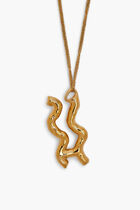 ASTROJEWELS NECKLACE SET ECO BRASS+SILK