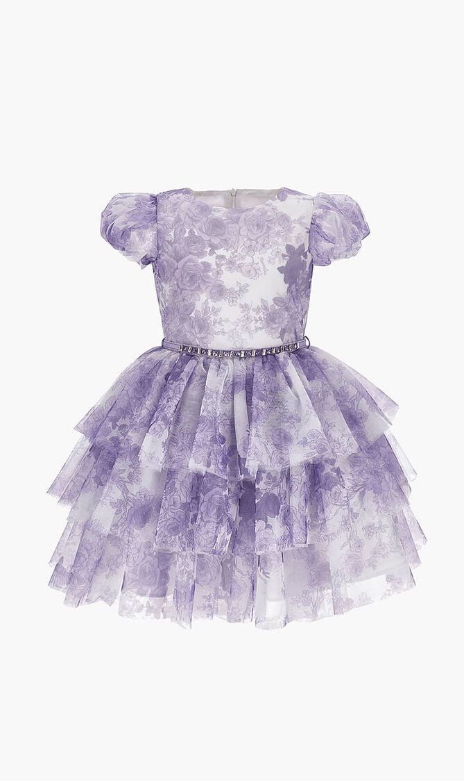 ABITO PARTY TULLE STRAMA
