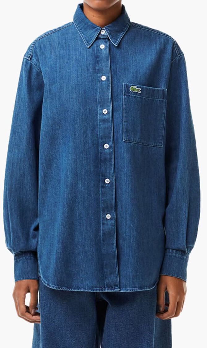 Oversized Denim Shirt