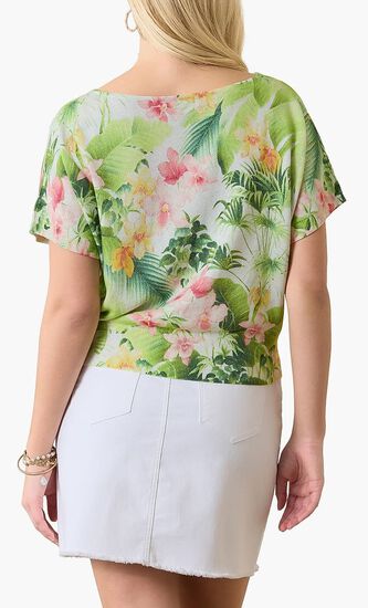 Flora Riviera Metallic Sweater