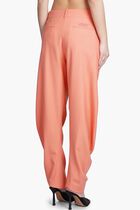 WO BLEND TWIST BANANA PANT CORAL RED COR