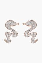 Snake Gemstone Earrings