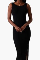 Bodycon Slit Dress