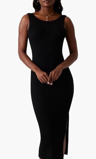 Bodycon Slit Dress