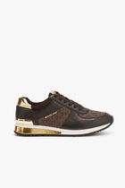 ALLIE WRAP TRAINER-BROWN