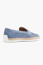 Suede Slip On Loafers
