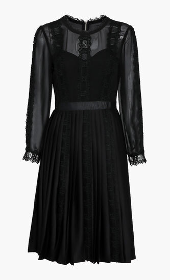 Diannah Pleated Skirt Dress