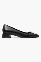 Georgia Embellished Leather Pumps