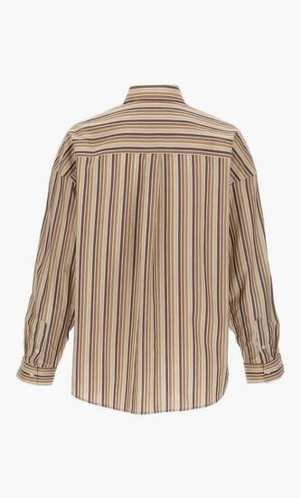 Unfinished Striped Shirt