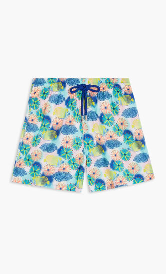 Ultra Light Fishes Print Trunks