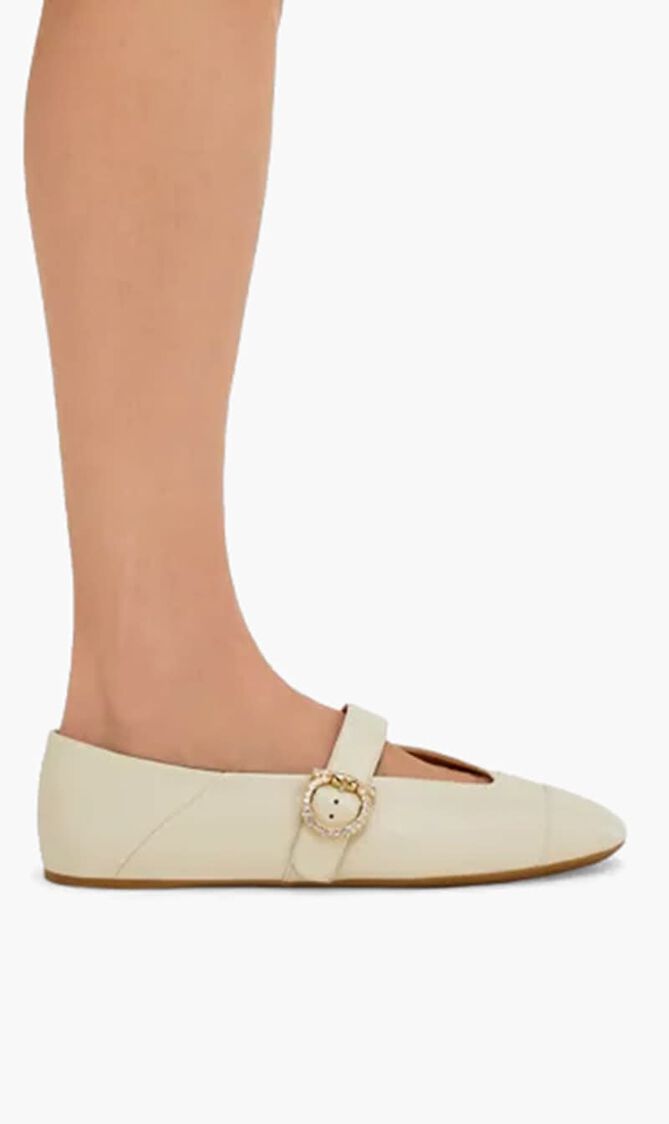 Bridal - Gancini ballet flat