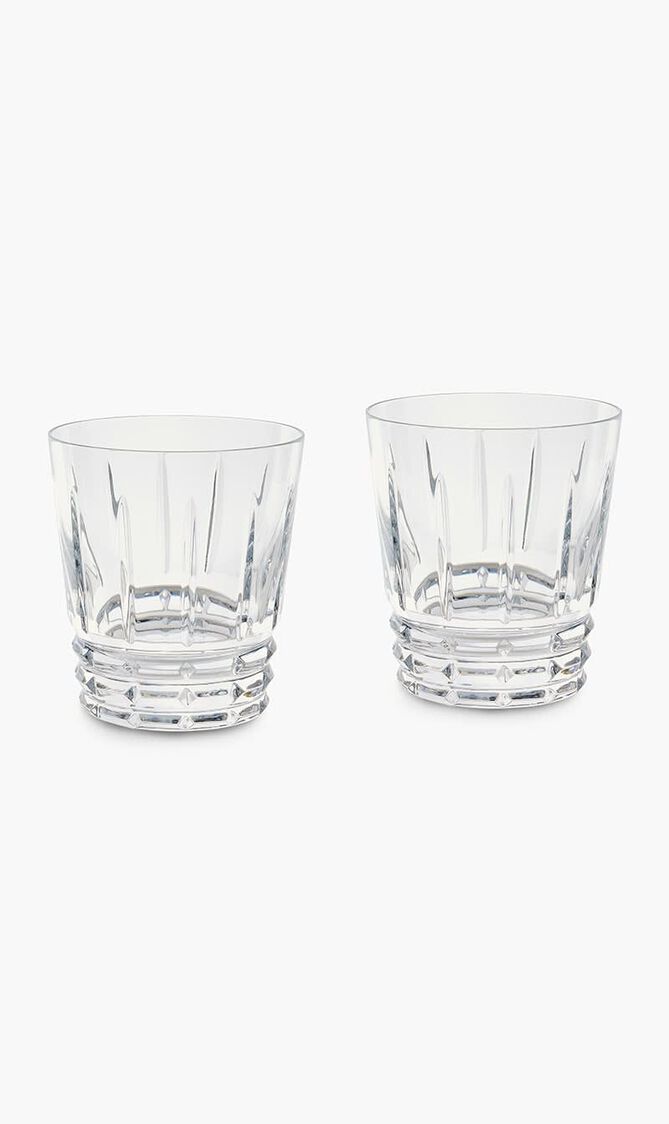 Harlequin Drinking Glass Clear Set Of 2