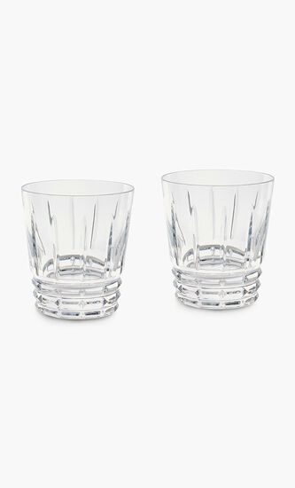 Harlequin Drinking Glass Clear Set Of 2