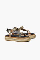 T Monogram Rope Sport Sandal