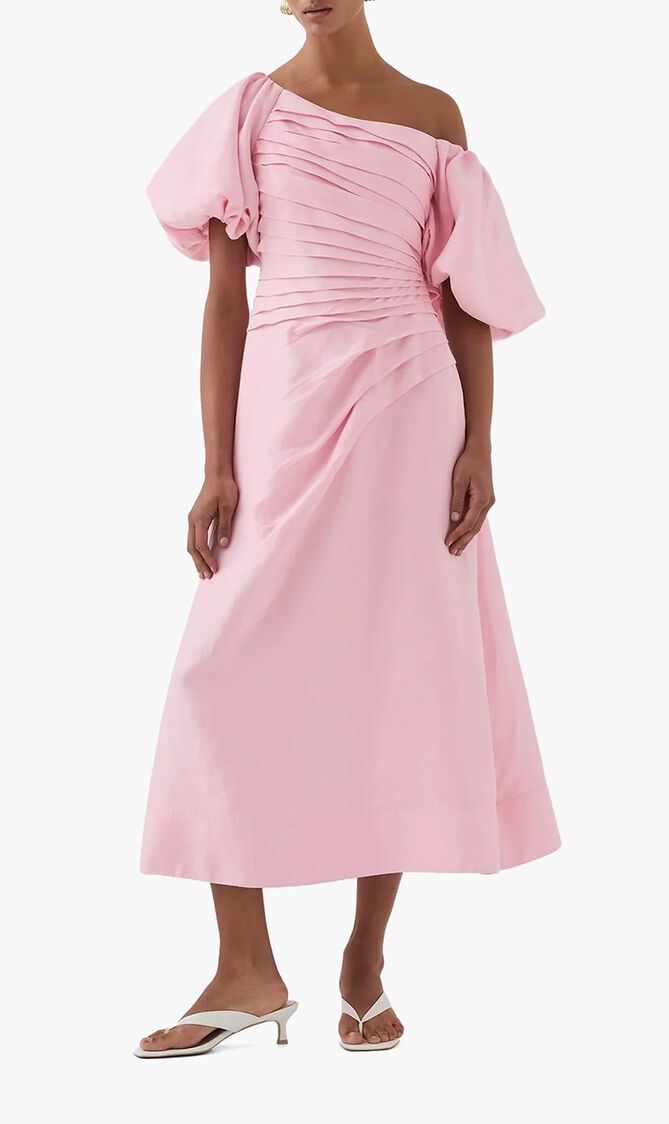 Cadence Ruched Midi Dress